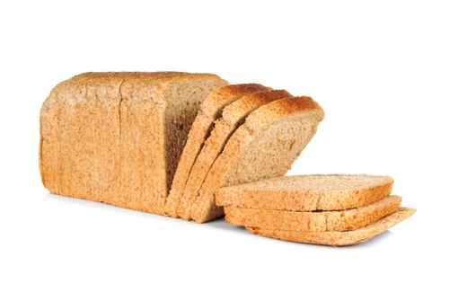 Whole wheat sliced bread